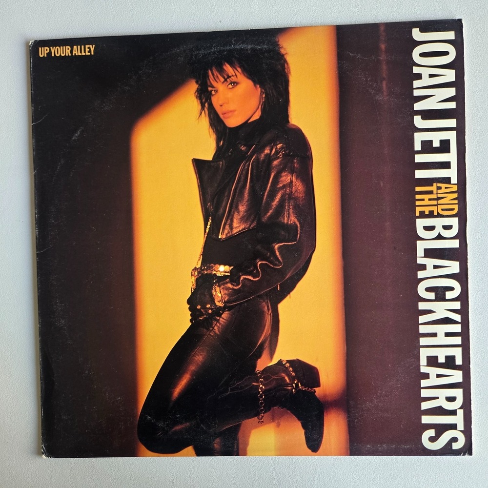 Joan Jett & The Blackhearts Up Your Alley LP 1988 CBS Z 44446 12" Vinyl Rock VTG